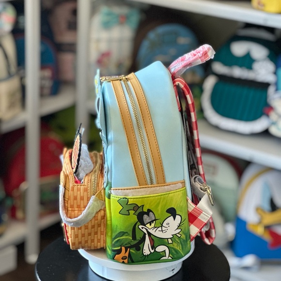 Loungefly Disney Mickey and Minnie Picnic Backpack - Picture 3 of 5